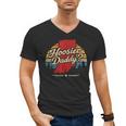 Retro Vintage US States Hoosier Daddy State Outline Desig Men's V-Neck T-Shirt Retro Vintage US States Hoosier Daddy State Outline Desig Men's V-Neck T-Shirt