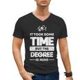 Returning Adult College Graduation T-Shirt Men's V-Neck T-Shirt