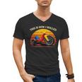 This Is How I Rolled Retro Toys Big Wheel Tricycle Nostalgia Men's V-Neck T-Shirt