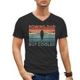 Round Rowing Dad Rudder Men's V-Neck T-Shirt