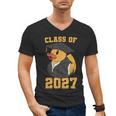 Rubber Duck Class Of 2027 Senior 2027 Graduation Year Senior Men's V-Neck T-Shirt