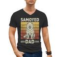 Samoyed Dad Men's V-Neck T-Shirt