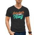 Sarcasm It's How I Hug Sarcastic Humor Introvert Men's V-Neck T-Shirt