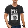 Sarcastic Independent Shopper Introvert Shopping Humor Men's V-Neck T-Shirt Sarcastic Independent Shopper Introvert Shopping Humor Men's V-Neck T-Shirt
