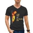 I Saw That I'm Telling Dad Religious Christian Jesus Men's V-Neck T-Shirt I Saw That I'm Telling Dad Religious Christian Jesus Men's V-Neck T-Shirt