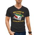 Self Care Is Canceling Plans Introvert Men's V-Neck T-Shirt