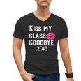 Sen18r Shirt Senior 2018 Graduation Kiss Lips Men's V-Neck T-Shirt