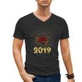 Senior 2019 Graduation Shirt Burgundy Gold Class Colors G23 Men's V-Neck T-Shirt