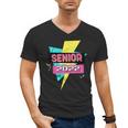 Senior 2022 Graduation Class Of 2022 Retro 90's Graduation Men's V-Neck T-Shirt