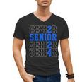 Senior 2024 Graphic Class Of 2024 Graduation Graphic Men's V-Neck T-Shirt