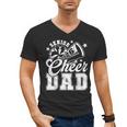 Senior Cheer Dad 2026 Proud Cheerleader Dad Class Of 2026 Men's V-Neck T-Shirt Senior Cheer Dad 2026 Proud Cheerleader Dad Class Of 2026 Men's V-Neck T-Shirt