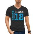 Senior Class 18 Shirt Graduation Apparel T-Shirt Men's V-Neck T-Shirt