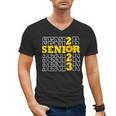 Senior Class Of 2023 Sunflower Graduation Seniors 23 Men's V-Neck T-Shirt