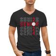 Senior Class Of 2024 Graduation 2024 Maroon Basketball Men's V-Neck T-Shirt