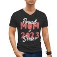 Senior Graduation Class Of 2023 Proud Mom Of 2023 Senior Men's V-Neck T-Shirt