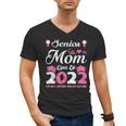 Senior Mom Of A Class Of 2022 Heart School Graduation Men's V-Neck T-Shirt