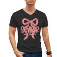 Senior Twenty Twenty-Six Coquette Graduation Class Of 2026 Men's V-Neck T-Shirt