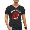 Sexy STFUATTDLAGG Yes Sir Reading Spicy Good Book Love Heart Men's V-Neck T-Shirt