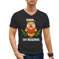Shhh I'm Reading World Book Day Costume 2026 Kids Men's V-Neck T-Shirt