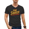 Sidekick Easy Halloween Matching Superhero Costume Dad Mom Men's V-Neck T-Shirt