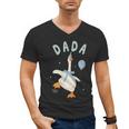 Silly Dada Silly Goose Mom Birthday Family Matching Party Men's V-Neck T-Shirt