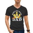 The Simpsons World's Best Dad Father's Day Group V2 Small Men's V-Neck T-Shirt The Simpsons World's Best Dad Father's Day Group V2 Small Men's V-Neck T-Shirt
