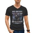 Skeleton No More Mr Nice Guy Meme Men Dad Papa Men's V-Neck T-Shirt