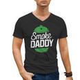 Smoke Daddy Green Egg Pitmaster Dad Tshirt BBQ Grill Men's V-Neck T-Shirt