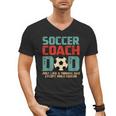 Soccer Coach Dad T-Shirt Men's V-Neck T-Shirt Soccer Coach Dad T-Shirt Men's V-Neck T-Shirt