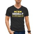 Im Socially Selective Introvert Men's V-Neck T-Shirt Im Socially Selective Introvert Men's V-Neck T-Shirt