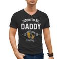 Soon To Be Daddy Est 2026 Loading First Time Dad Men's V-Neck T-Shirt