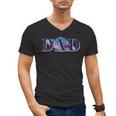 Space Dad Family Matching Mom Space Birthday Theme Party Men's V-Neck T-Shirt