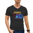 Spider Dad Shirt Birthday Fathers Day Halloween Costumes Pjs Men's V-Neck T-Shirt