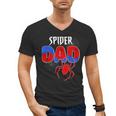 Spiders Dad Matching Family Birthday Father's Day Men's V-Neck T-Shirt Spiders Dad Matching Family Birthday Father's Day Men's V-Neck T-Shirt