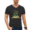St Patricks Day Book Lover Librarian Core Shamrock Author Men's V-Neck T-Shirt St Patricks Day Book Lover Librarian Core Shamrock Author Men's V-Neck T-Shirt