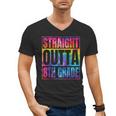 Straight Outta 8th Grade Great Graduation Eighth Grade Men's V-Neck T-Shirt