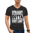 Straight Outta Boot Camp Military Basic Training Graduation Men's V-Neck T-Shirt