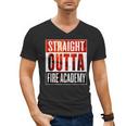Straight Outta Fire AcademyShirt Firefighter Graduation Men's V-Neck T-Shirt