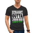 Straight Outta Junior High School Class Of 2022 Graduation Men's V-Neck T-Shirt