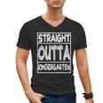 Straight Outta Kindergarten Shirt Great Graduation Idea Men's V-Neck T-Shirt