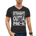 Straight Outta Pre-K Shirt Great Graduation Preschools Men's V-Neck T-Shirt