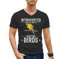 Sun Conure Introvert Parrot Bird Sun Conure Men's V-Neck T-Shirt Sun Conure Introvert Parrot Bird Sun Conure Men's V-Neck T-Shirt