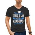 Super Proud Father In Law Of 2025 Graduate Graduation Family Men's V-Neck T-Shirt