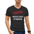 I Survived Military School Graduation Straight Outta Men's V-Neck T-Shirt