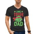 Teenage Mutant Ninja Turtles Father's Day One Tough Dad Men's V-Neck T-Shirt