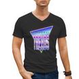 Temporal Trends Vaporwave Style Retro Nostalgia Look Men's V-Neck T-Shirt Temporal Trends Vaporwave Style Retro Nostalgia Look Men's V-Neck T-Shirt
