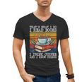 That's What I Do I Read Books Drink Coffee And I Know Things Men's V-Neck T-Shirt