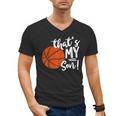 That's My Son Basketball Lovers For Mom Or Dad Men's V-Neck T-Shirt That's My Son Basketball Lovers For Mom Or Dad Men's V-Neck T-Shirt