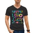 Tie Dye Happy Last Day Of School Graduation Teacher Student Men's V-Neck T-Shirt