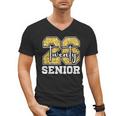 Twenty 2026 Class Of 26 Seniors Back To School Graduation Men's V-Neck T-Shirt